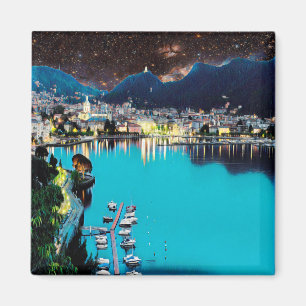 LMD001 COMO - Lake - Lombardia - Italy - Fridge Magnet