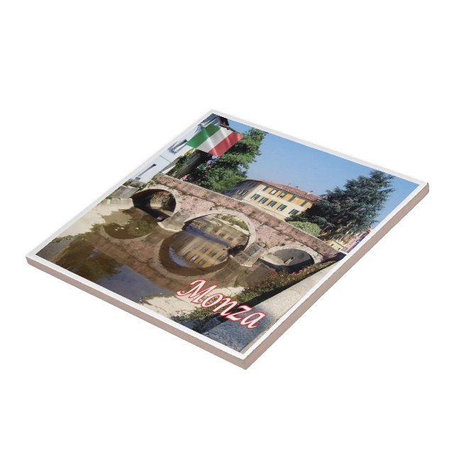 LMD116 MONZA, Lombardy, Italy, Ceramic Tile (Side)
