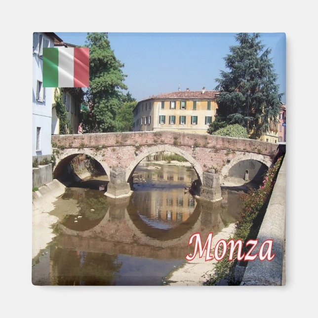 LMD116 MONZA, Lombardy, Italy, Fridge Magnet (Front)