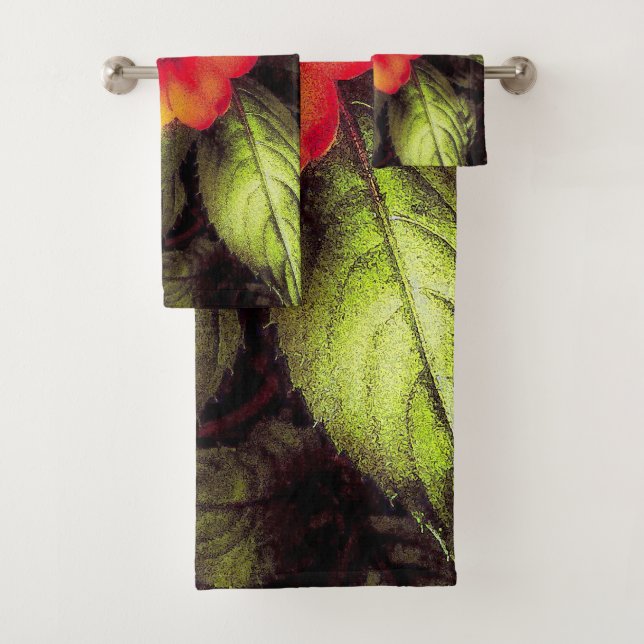 lmpatiens Impression Bath Towel Set (Insitu)