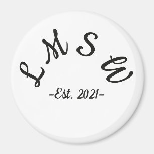 LMSW est. 2021 Magnet