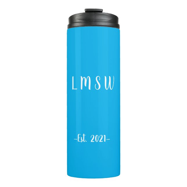 LMSW est. 2021 Thermal Tumbler (Front)