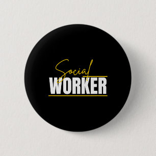 Lmsw Social Worker Pride Mental Health Support Gif 6 Cm Round Badge
