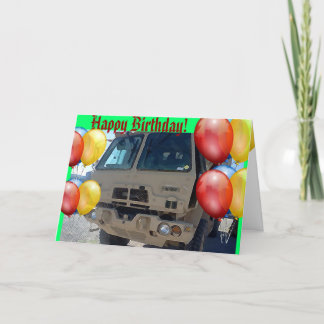 LMTV AMERICAN MILITARY HOLIDAY CARD