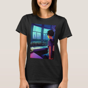 Lo fi hip hop chillhop chill beats aesthetics  101 T-Shirt