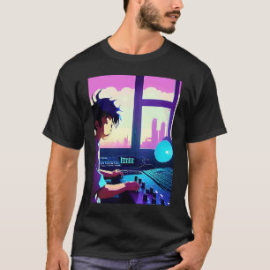 Lo fi hip hop chillhop chill beats aesthetics  108 T-Shirt
