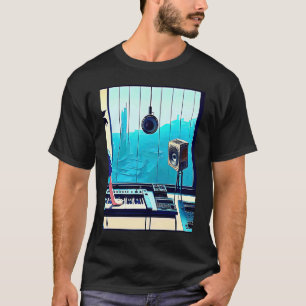 Lo fi hip hop chillhop chill beats aesthetics 124 T-Shirt