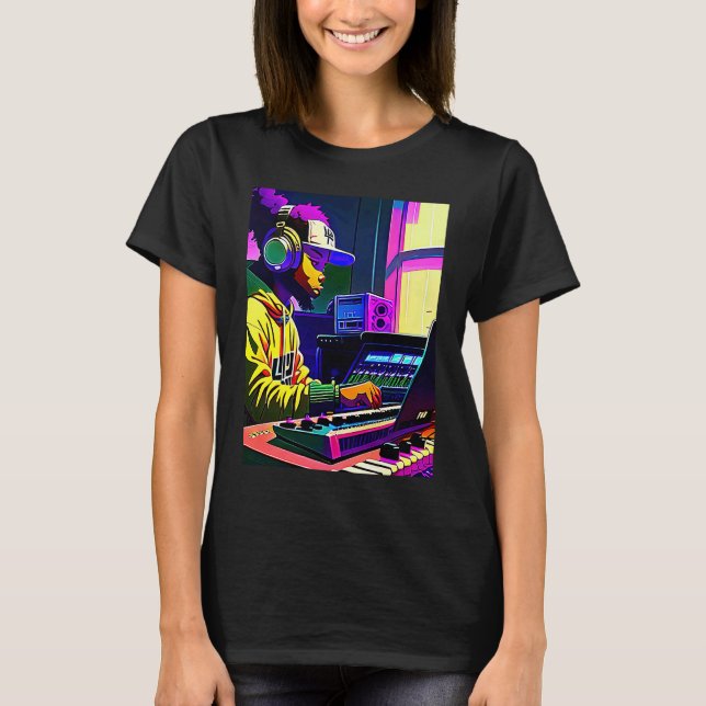 Lo fi hip hop chillhop chill beats aesthetics  14 T-Shirt (Front)