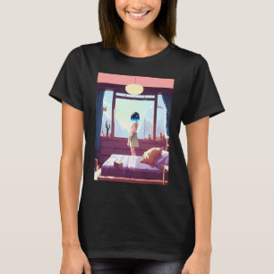 Lo fi hip hop chillhop chill beats aesthetics 161 T-Shirt
