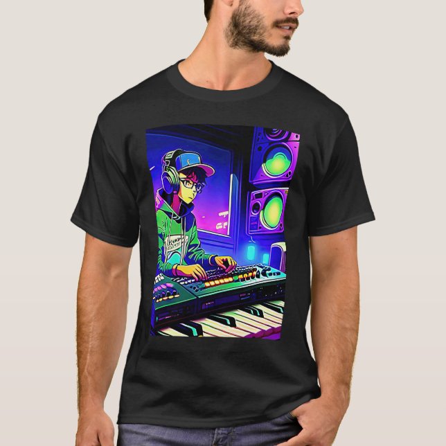 Lo fi hip hop chillhop chill beats aesthetics  29 T-Shirt (Front)