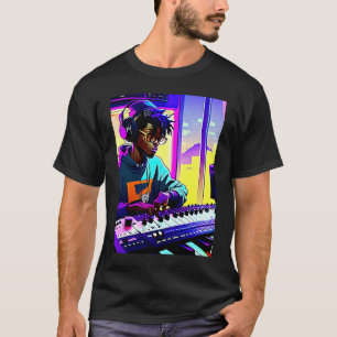 Lo fi hip hop chillhop chill beats aesthetics 36 T-Shirt