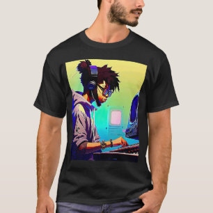 Lo fi hip hop chillhop chill beats aesthetics  39 T-Shirt