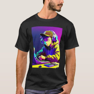 Lo fi hip hop chillhop chill beats aesthetics 3 T-Shirt