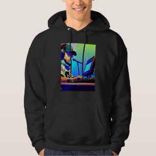 Lo fi hip hop chillhop chill beats aesthetics 5 hoodie