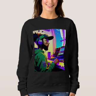 Lo fi hip hop chillhop chill beats aesthetics  5 sweatshirt