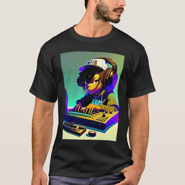 Lo fi hip hop chillhop chill beats aesthetics  71 T-Shirt (Front)
