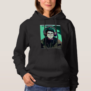Lo fi hip hop chillhop chill beats boy aesthetics hoodie