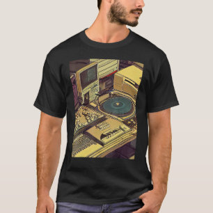 Lo fi hip hop chillhop chill beats design_7 T-Shirt