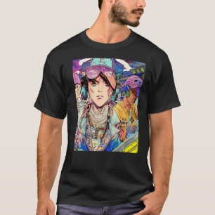Lo fi hip hop chillhop chill beats design Premium_ T-Shirt