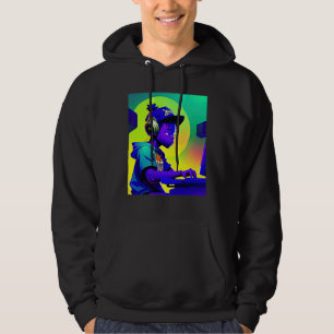 Lo fi hip hop chillhop chill beats lofi aesthetics hoodie