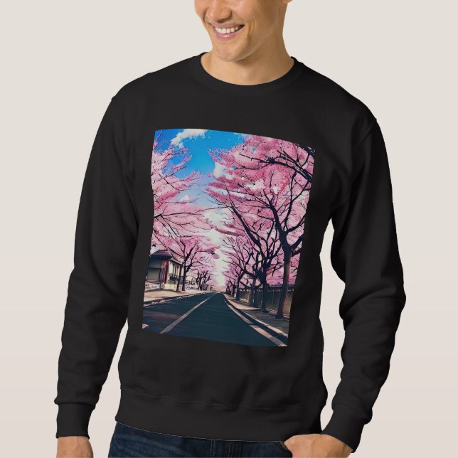Lo fi hip hop chillhop chill beats lofi aesthetics sweatshirt (Front)