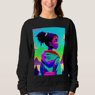 Lo fi hip hop chillhop chill beats lofi aesthetics sweatshirt