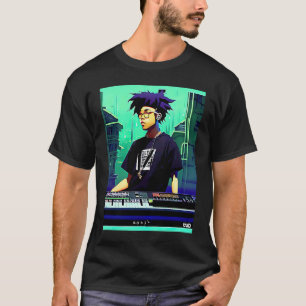 Lo fi hip hop chillhop chill beats lofi aesthetics T-Shirt