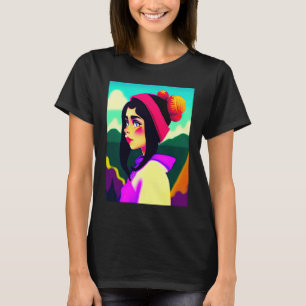 Lo fi hip hop chillhop chill beats lofi aesthetics T-Shirt