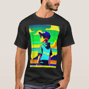 Lo fi hip hop chillhop chill beats lofi aesthetics T-Shirt