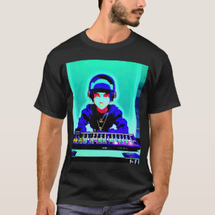 Lo fi hip hop chillhop chill beats lofi aesthetics T-Shirt