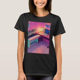 Lo fi hip hop chillhop chill beats lofi aesthetics T-Shirt