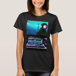 Lo fi hip hop chillhop chill beats lofi aesthetics T-Shirt