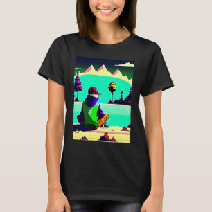 Lo fi hip hop chillhop chill beats lofi aesthetics T-Shirt