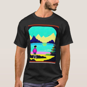 Lo fi hip hop chillhop chill beats lofi aesthetics T-Shirt