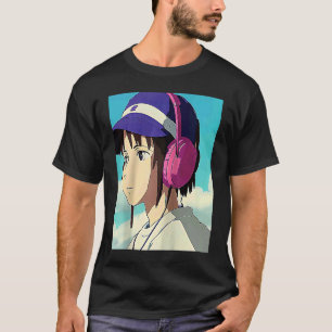 Lo fi hip hop chillhop chill beats lofi aesthetics T-Shirt