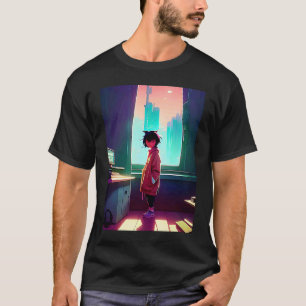 Lo fi hip hop chillhop chill beats lofi aesthetics T-Shirt