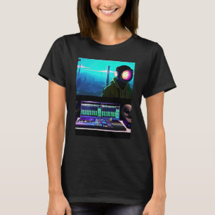 Lo fi hip hop chillhop chill beats lofi aesthetics T-Shirt