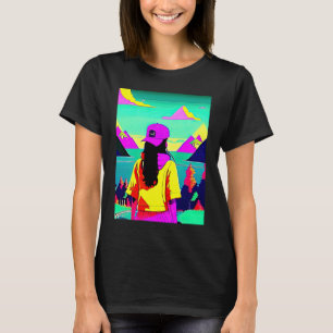 Lo fi hip hop chillhop chill beats lofi aesthetics T-Shirt