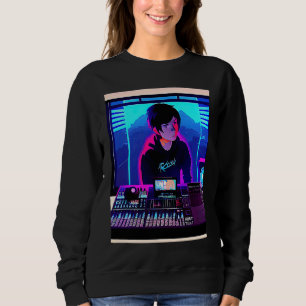 Lo fi hip hop chillhop chill beats studio aestheti sweatshirt