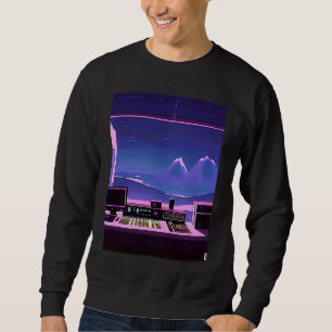 Lo fi hip hop chillhop chill beats studio aestheti sweatshirt