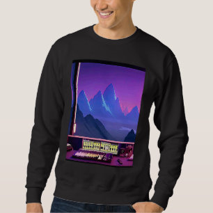Lo fi hip hop chillhop chill beats studio aestheti sweatshirt