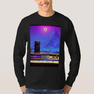 Lo fi hip hop chillhop chill beats studio aestheti T-Shirt