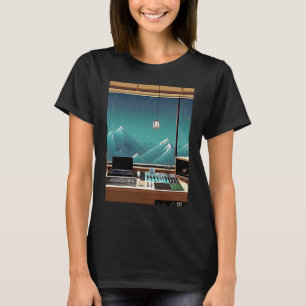 Lo fi hip hop chillhop chill beats studio aestheti T-Shirt