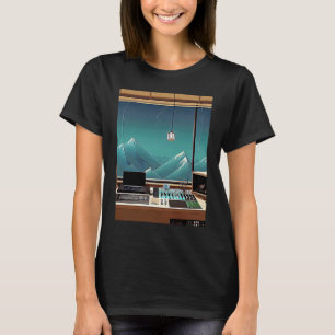 Lo fi hip hop chillhop chill beats studio aestheti T-Shirt