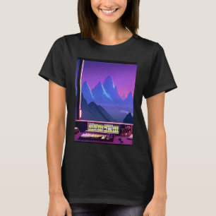 Lo fi hip hop chillhop chill beats studio aestheti T-Shirt