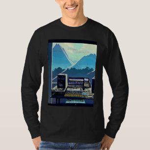 Lo fi hip hop chillhop chill beats studio aestheti T-Shirt