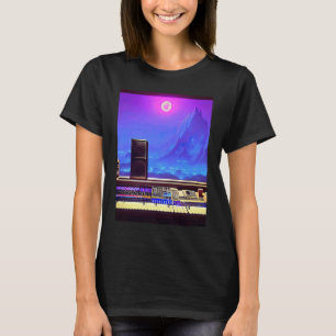 Lo fi hip hop chillhop chill beats studio aestheti T-Shirt