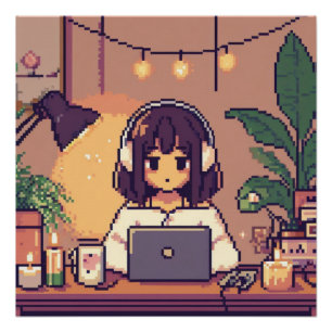 Lo-Fi Study Poster
