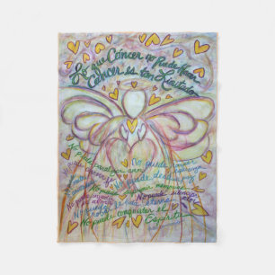 Lo que Cáncer no Puede Hacer Angel Chemo Blanket