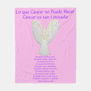 Lo que Cáncer no Puede Hacer Angel Chemo Blanket